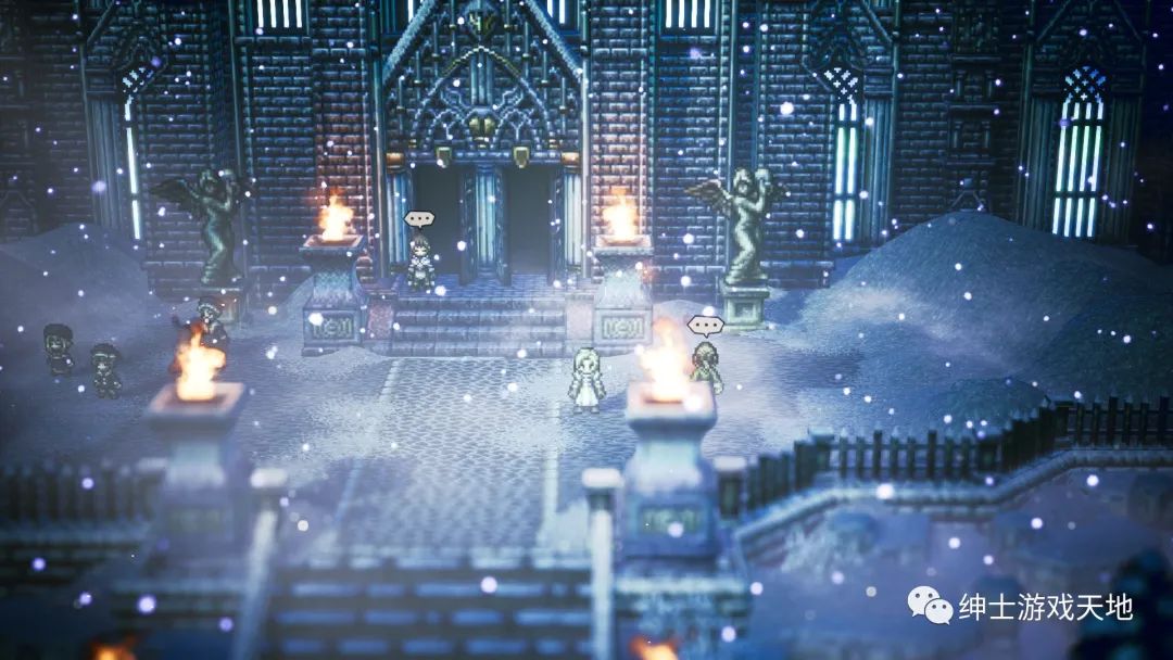 《八方旅人/歧路旅人》完整升级中文版+存档「像素巨作/中文/全CV」