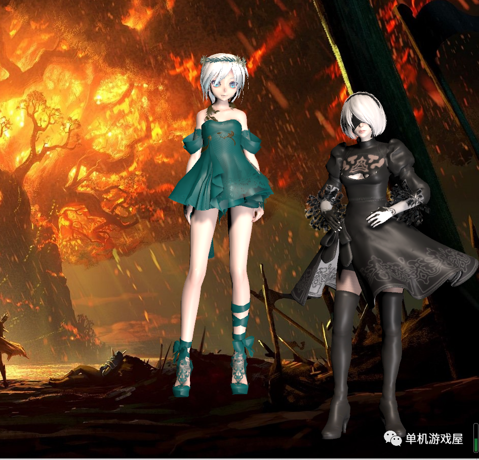 【游戏推荐】《桌面萌娘MMD4》Build.8680637 整合集成百款模型+音乐舞蹈