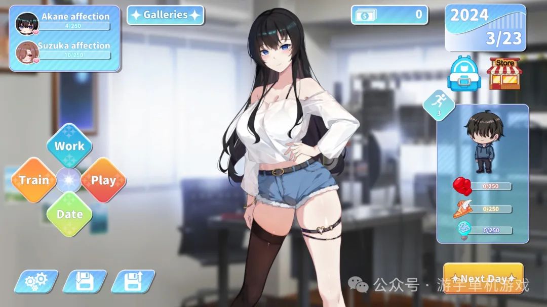 《小姐！别耽误我上分》v1.128 免安装中文学习版