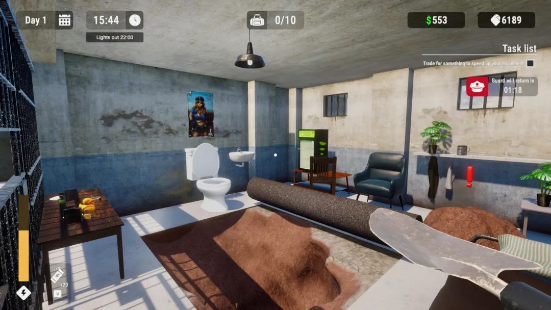 【游戏推荐】《越狱模拟器：掘地求生》Build.19554745+全DLC 免安装中文学习版